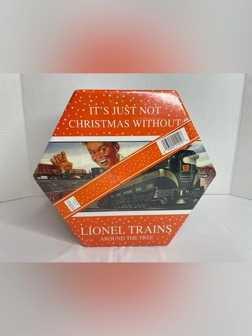 2013 Lionel Trains Set Of 14 Christmas Ornament Gift Box
